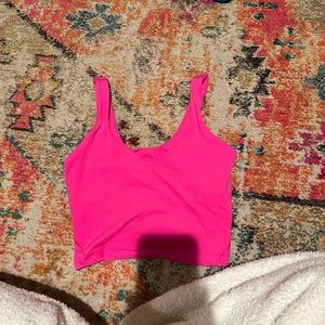 lululemon sonic pink align top